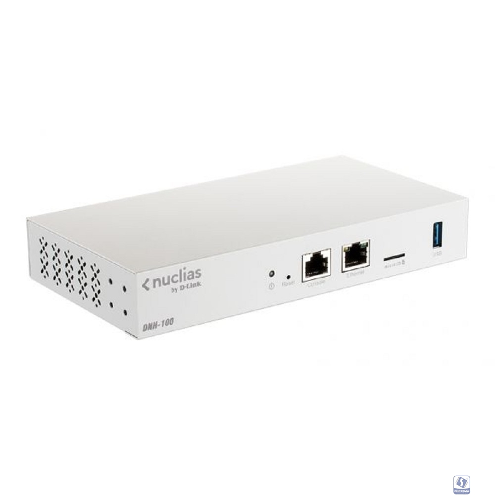 D-Link DNH-100 Контроллер Nuclias Connect для управления точками доступа и коммутаторами (до 100 устройств)