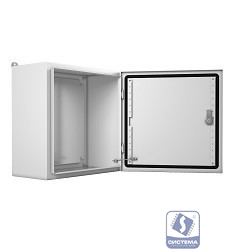 Elbox Электротех. распред. шкаф IP66 навесной (В600*Ш600*Г250) EMW c одной дверью (EMW-600.600.250-1-IP66)