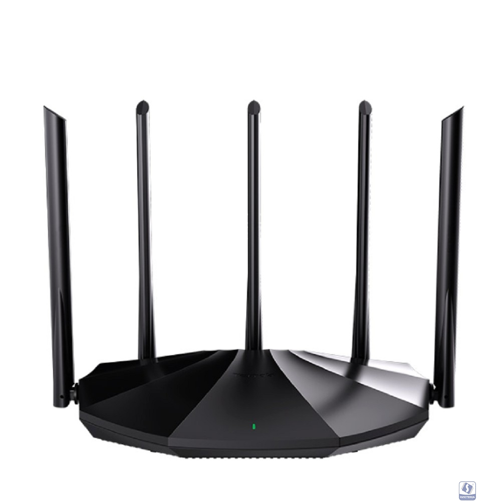 TENDA TX2 PRO Wi-Fi маршрутизатор  двухдиапазонный стандарта AX1500, 5 внешних антенн 6dBi, 1-port 10/100/1000Mbps WAN, 3-ports 10/100/1000Mbps LAN