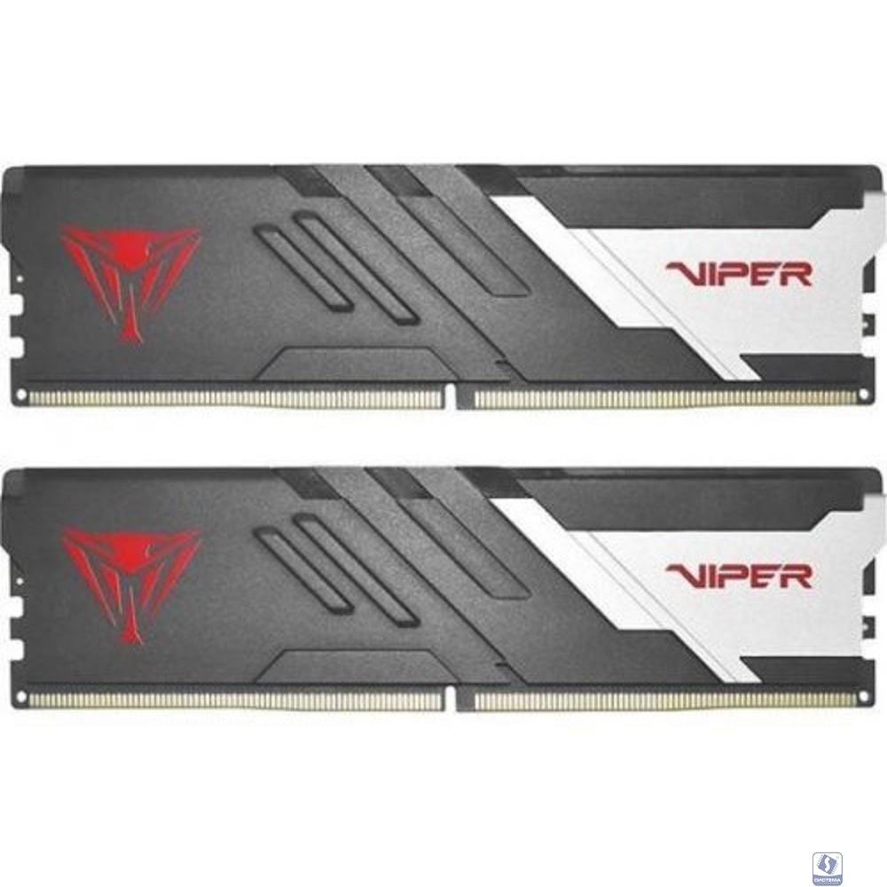 Patriot DDR5 DIMM 64Gb 2x32Gb 5600MHz PVV564G560C40K Viper Venom RTL Gaming PC5-44800 CL40 288-pin 1.35В с радиатором Ret