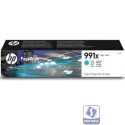 HP M0J90AE Картридж 991X Cyan 