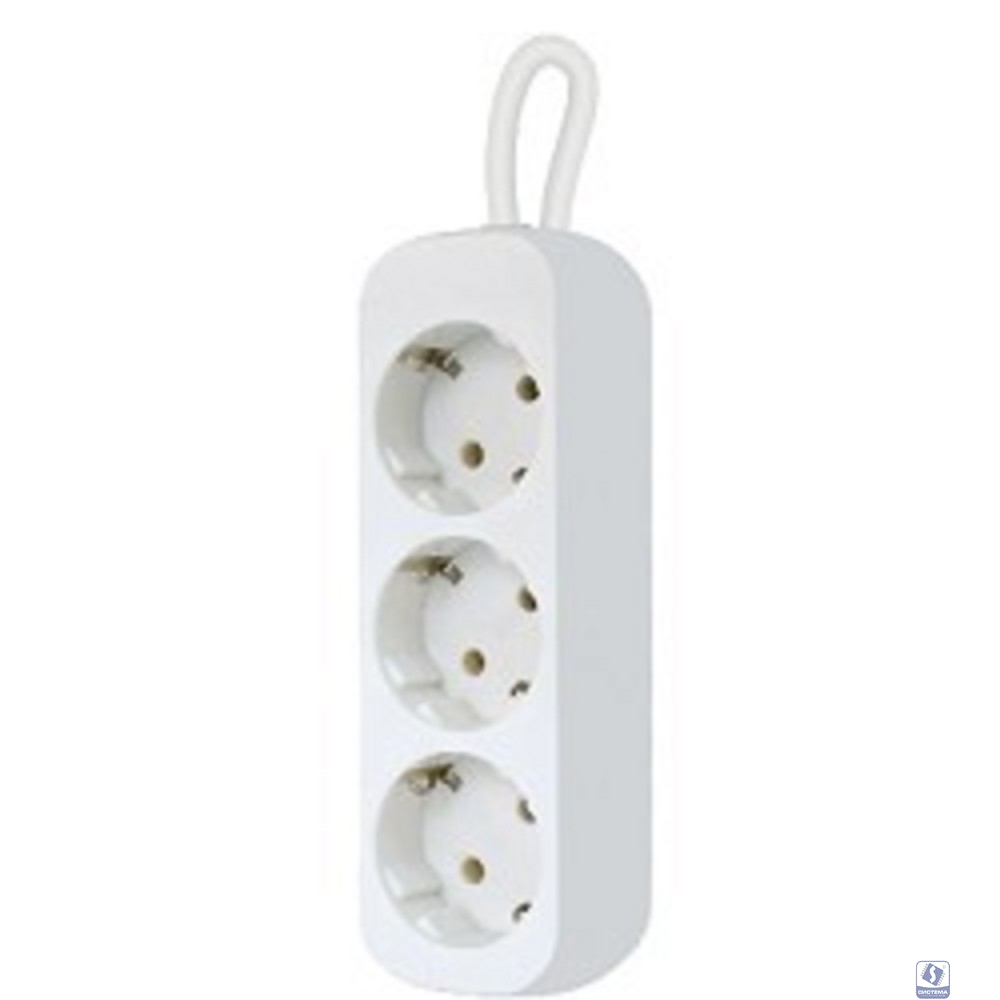 Defender Удлинитель E330 3.0 м, 3 розетки [99222], с заземлением