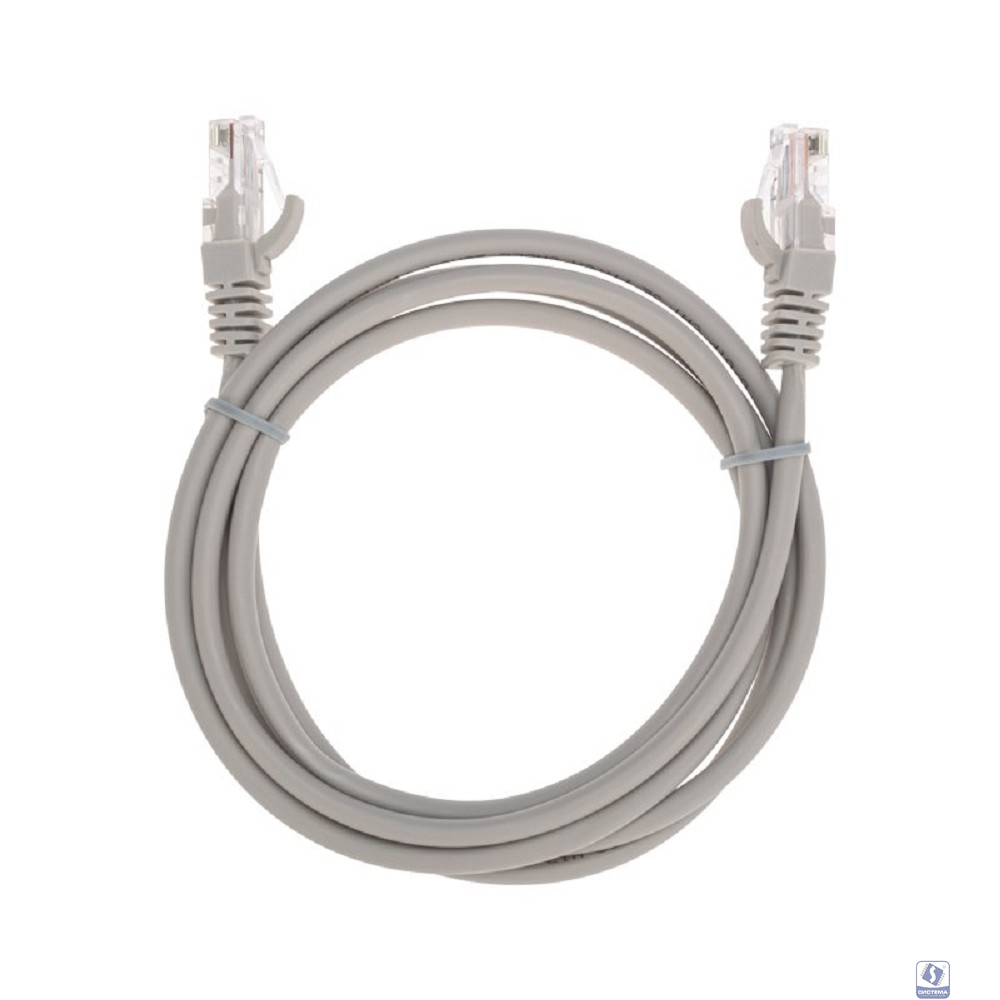 Rexant (02-0100-105) Патч-корд U/UTP CAT 5e, RJ45-RJ45, 26AWG, LSZH, серый, 1,5м