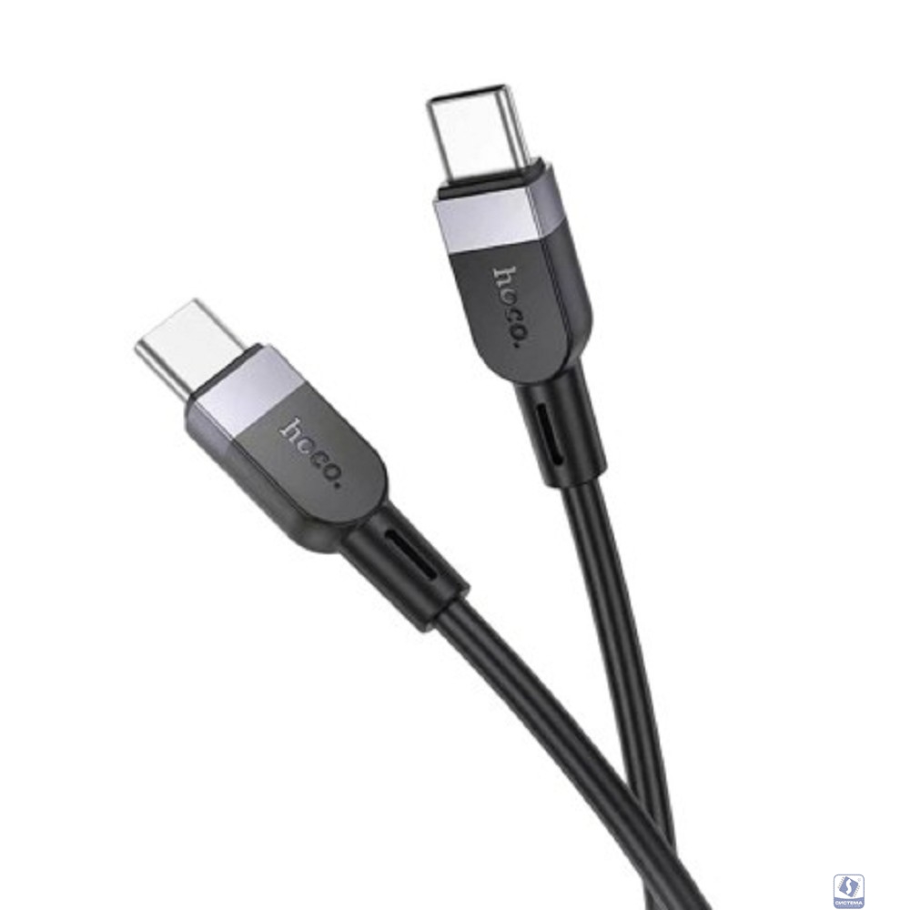 HOCO X109/ USB кабель Type-C/ 2m/ 3A/ Силикон/ Black