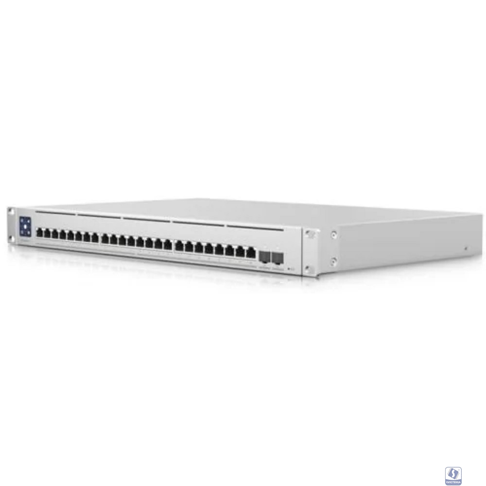 UBIQUITI USW-EnterpriseXG-24 Коммутатор в стойку, 24х 10G RJ45, 2х 25G SFP28