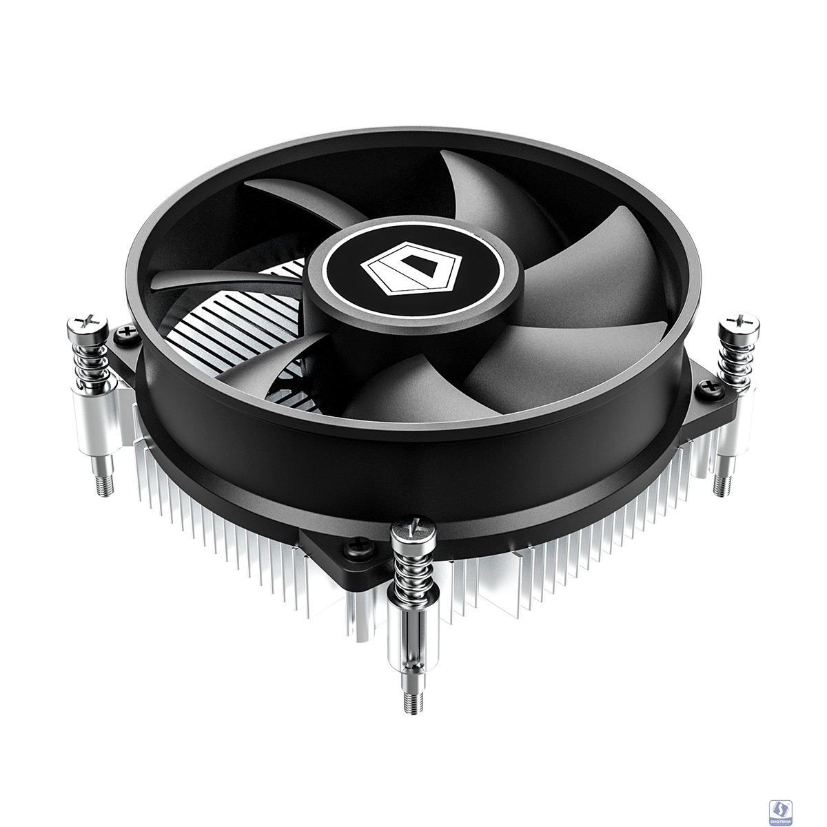 см арт 1969963 Кулер для процессора ID-Cooling DK-17 PWM, S1700, TDP 65W, 9cm, PWM 1600-2200rpm, 4pin