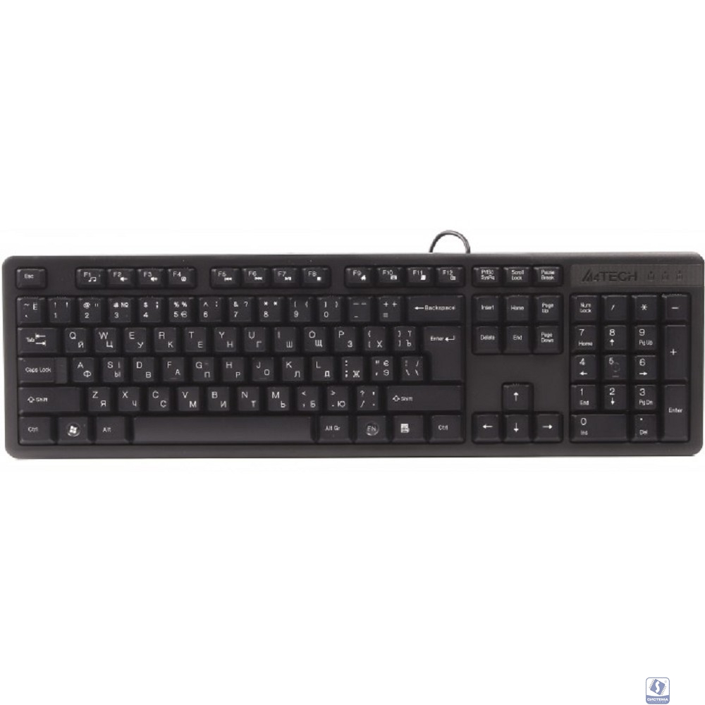 Клавиатура A4Tech KK-3 черный USB [1530244]