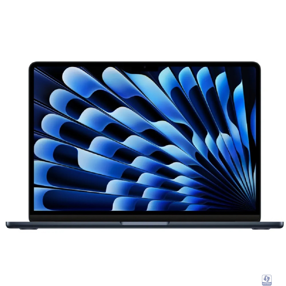 Apple MacBook Air 13-inch 2025 [MC6C4] (КЛАВ.РУС.ГРАВ.) Midnight 13.6" Liquid Retina  (A3240)