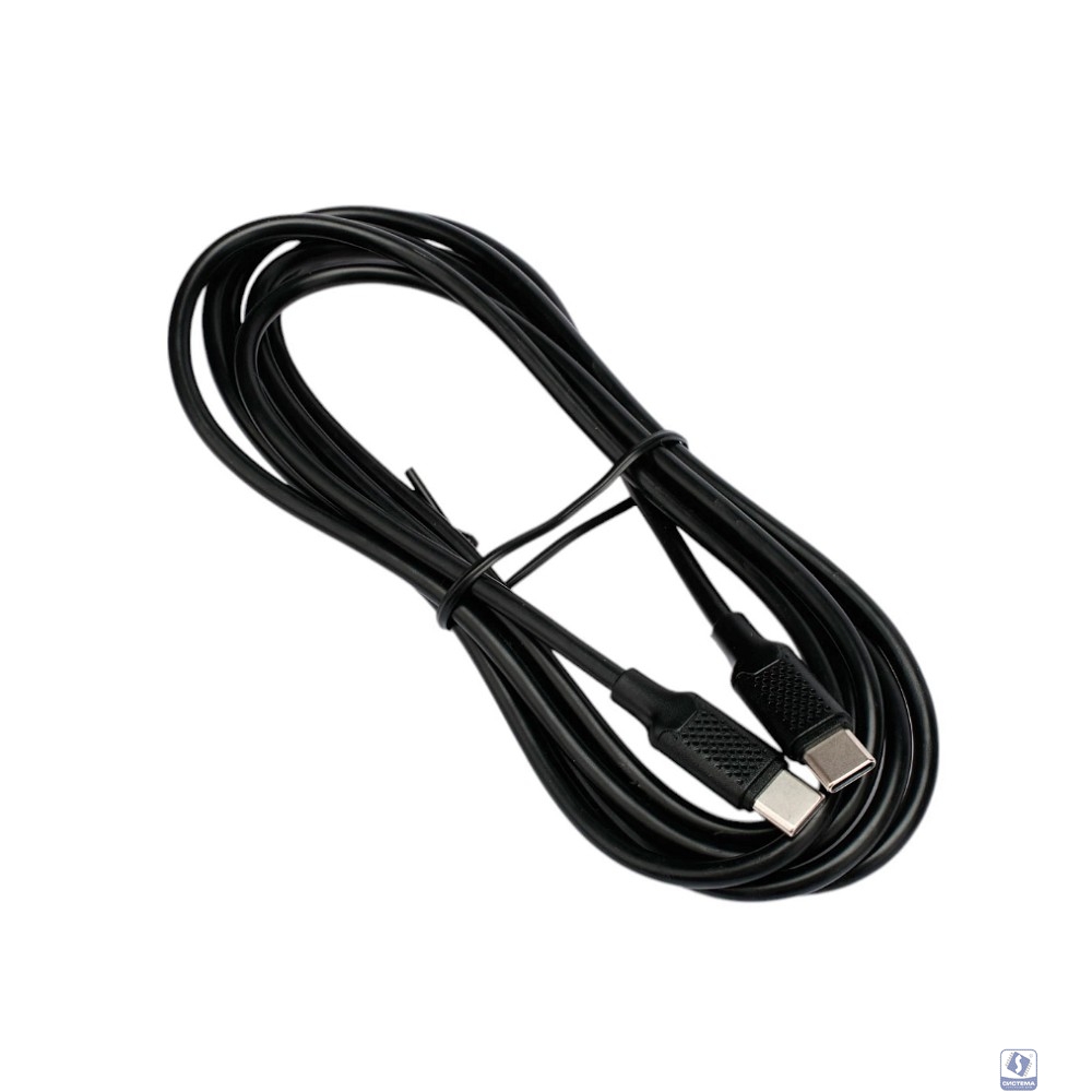 Cablexpert Кабель USB2.0 Type-C/Type-C, 5А, 240Вт, PD3.1/QC4.0, медь, 2м, черный, пакет (CC-USB2.0-240W-2M)