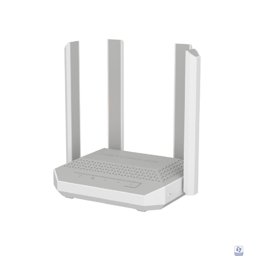 Netcraze Challenger (NC-3910) Мультигигабитный интернет-центр с Mesh Wi-Fi 6 AX3000, 2 портами 2.5 Gigabit Ethernet и переключателем режима роутер/ретранслятор