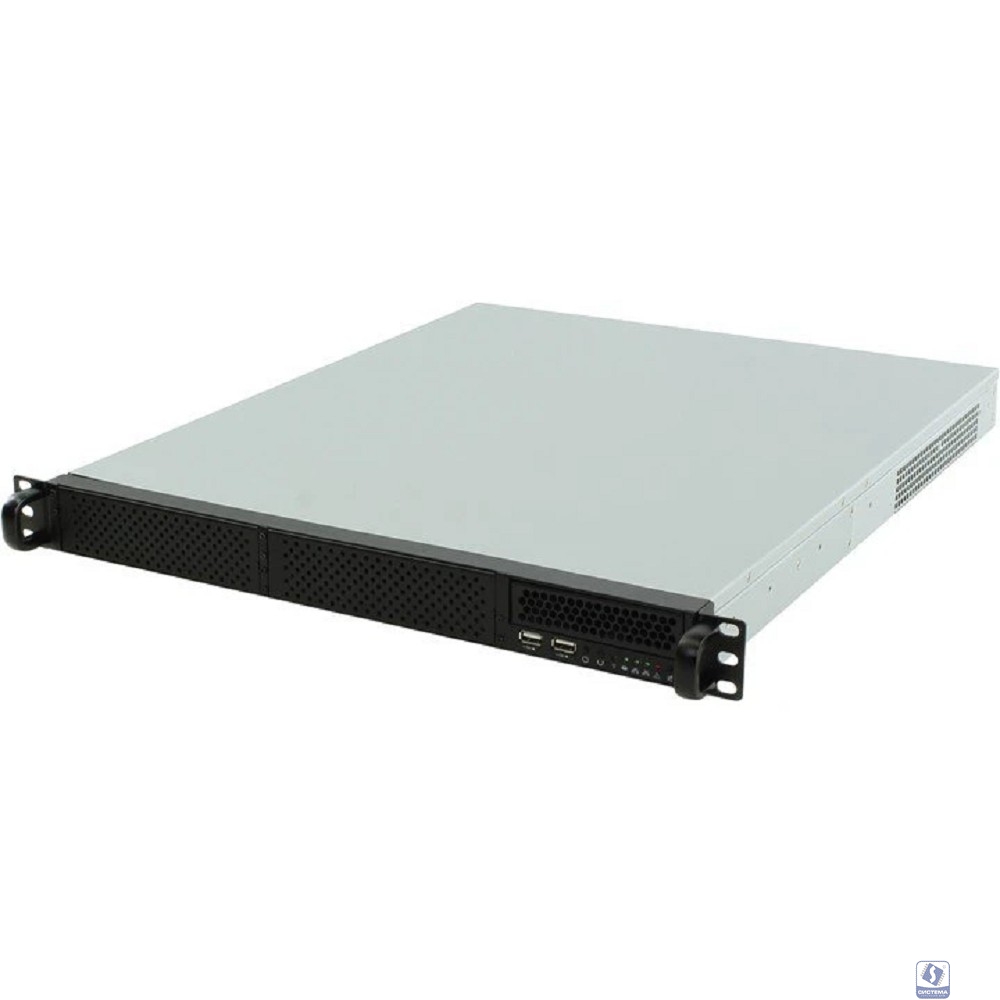 Procase EB152-B-0 черный,{1U глубина 520мм, MB 12"x9.6", без бл.пит)