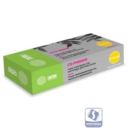 Картридж лазерный Cactus 106R02234 CS-PH6600М пурпурный бар.в компл. (6000стр.) для Xerox Phaser 6600 /WorkCentre 6605