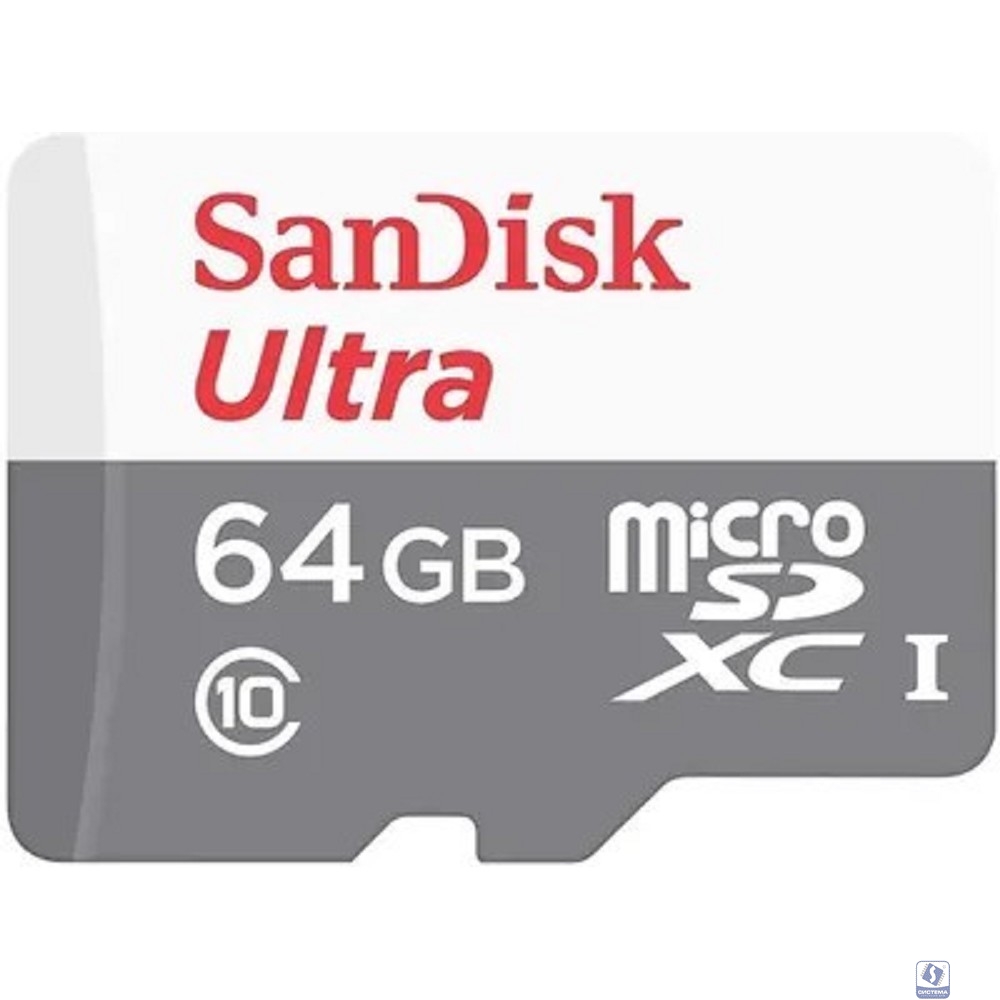 Micro SecureDigital 64Gb SanDisk SDSQUNR-064G-GN3MN Ultra Light w/o adapter