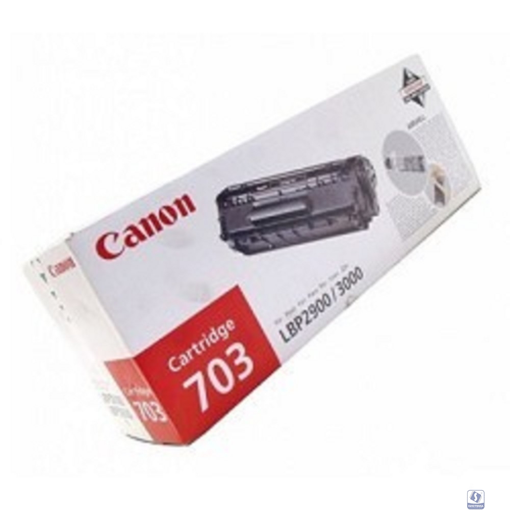 Canon Cartridge 703 7616A005  Картридж для LBP-2900/3000, Черный, 2000 стр.