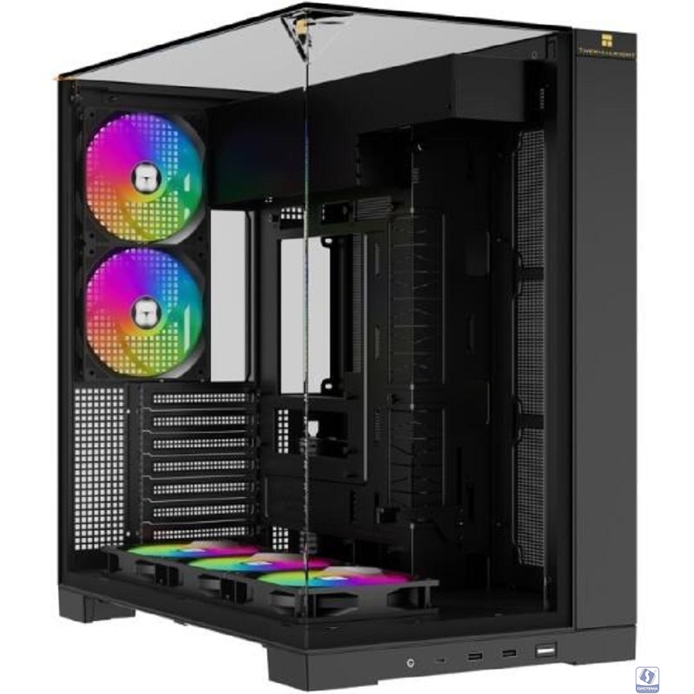 Thermalright Корпус TR-A70 FAN5-C / Black / TG / 5 x120mm ARGB PWM Fans / USB TYPE-C / ATX  / TRA70F5CB