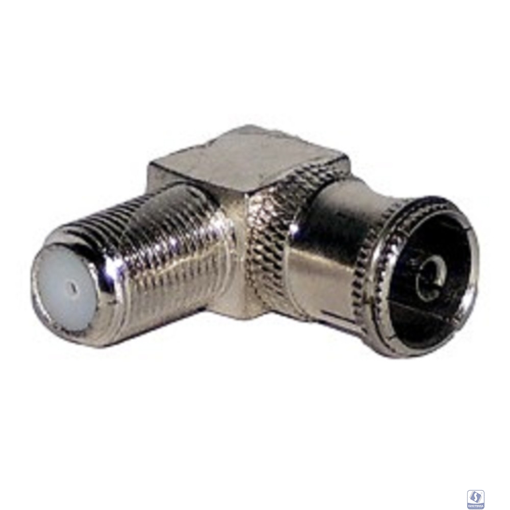 Proconnect (05-4312-4) ПЕРЕХОД  гнездо F - гнездо TV  угловой 