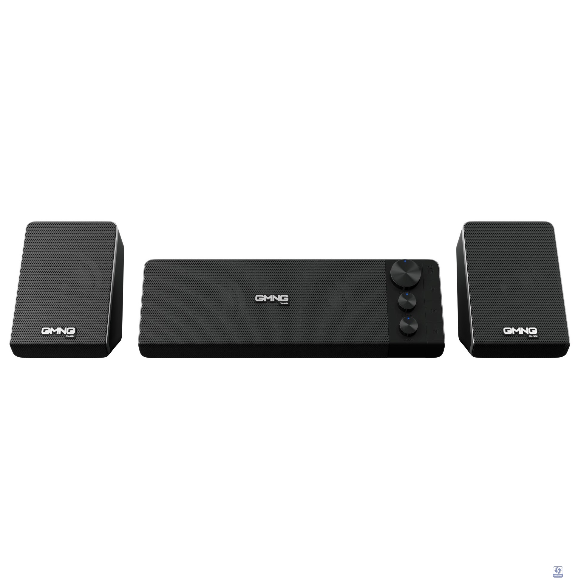 Oklick GMNG OK-450 2.1 черный 15Вт BT портативные