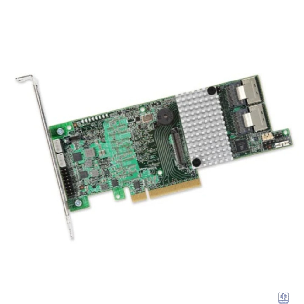 LSI (LSI00330) Контроллер LSI Logic MegaRAID SAS 9271-8i SGL 1GB DDRIII PCI-E, 8-port 6Gb/s, SAS/SATA RAID Adapter RTL