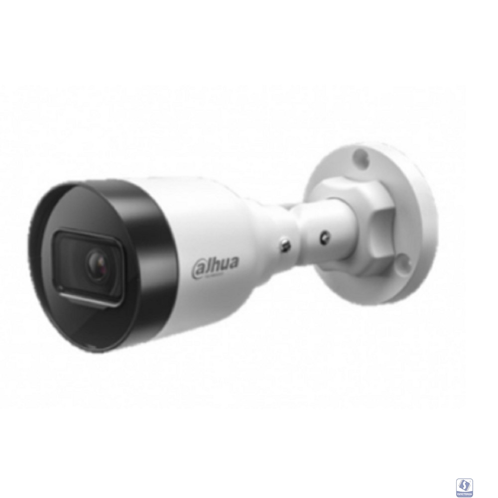 DAHUA DH-IPC-HFW1230S1P-0360B-S6 Уличная цилиндрическая IP-видеокамера 2Мп, 1/2.8” CMOS, объектив 3.6мм, обнаружение людей, ИК 30м, IP67, металл/пластик