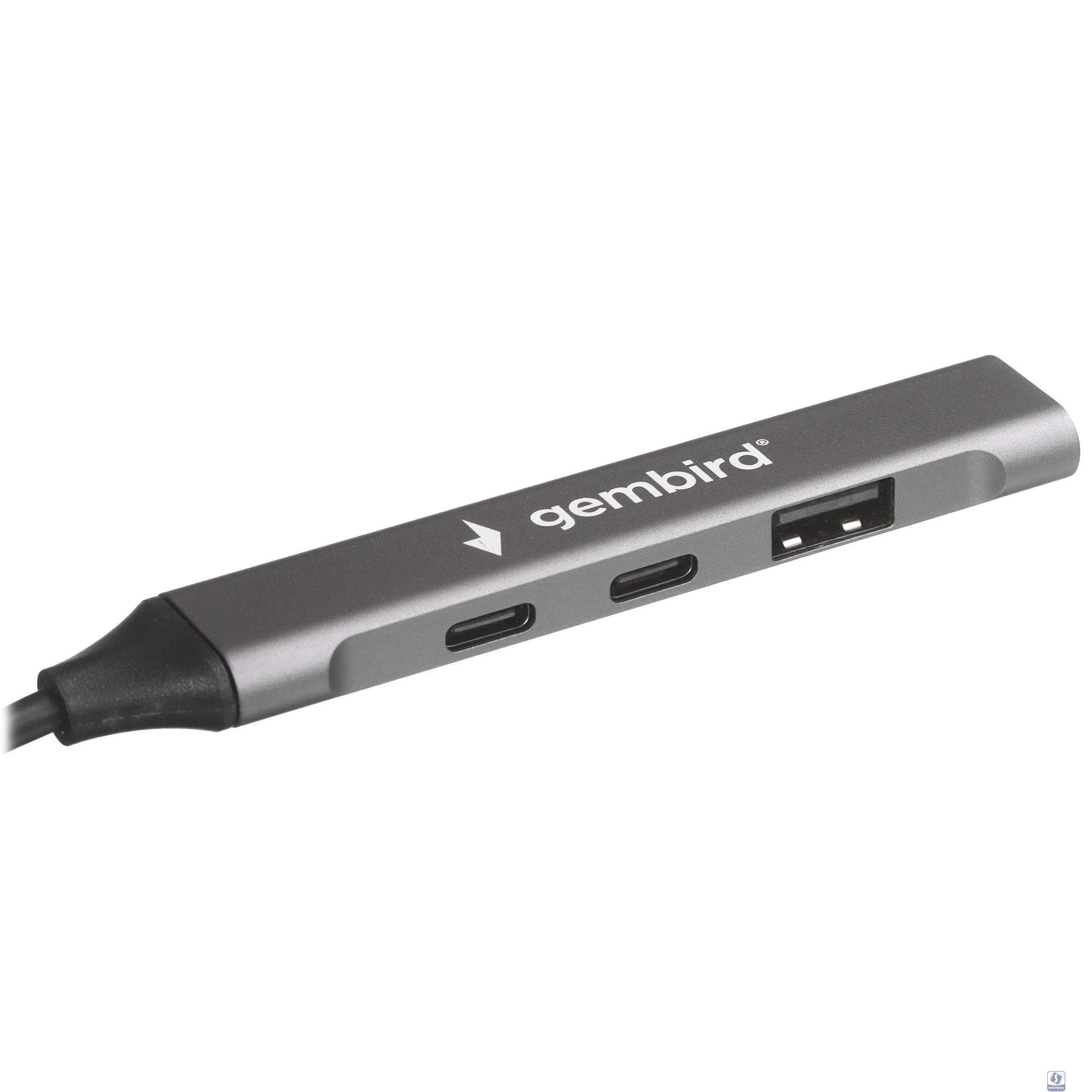 Gembird Разветвитель USB 3.0/2.0 , 4 порта: 2xType-C, 1xUSB 3.0, 1xUSB 2.0, кабель Type-C+USB (UHB-C444)