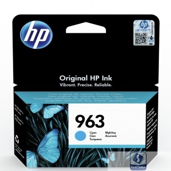 HP 3JA23AE Картридж струйный  963 голубой (700стр.) 