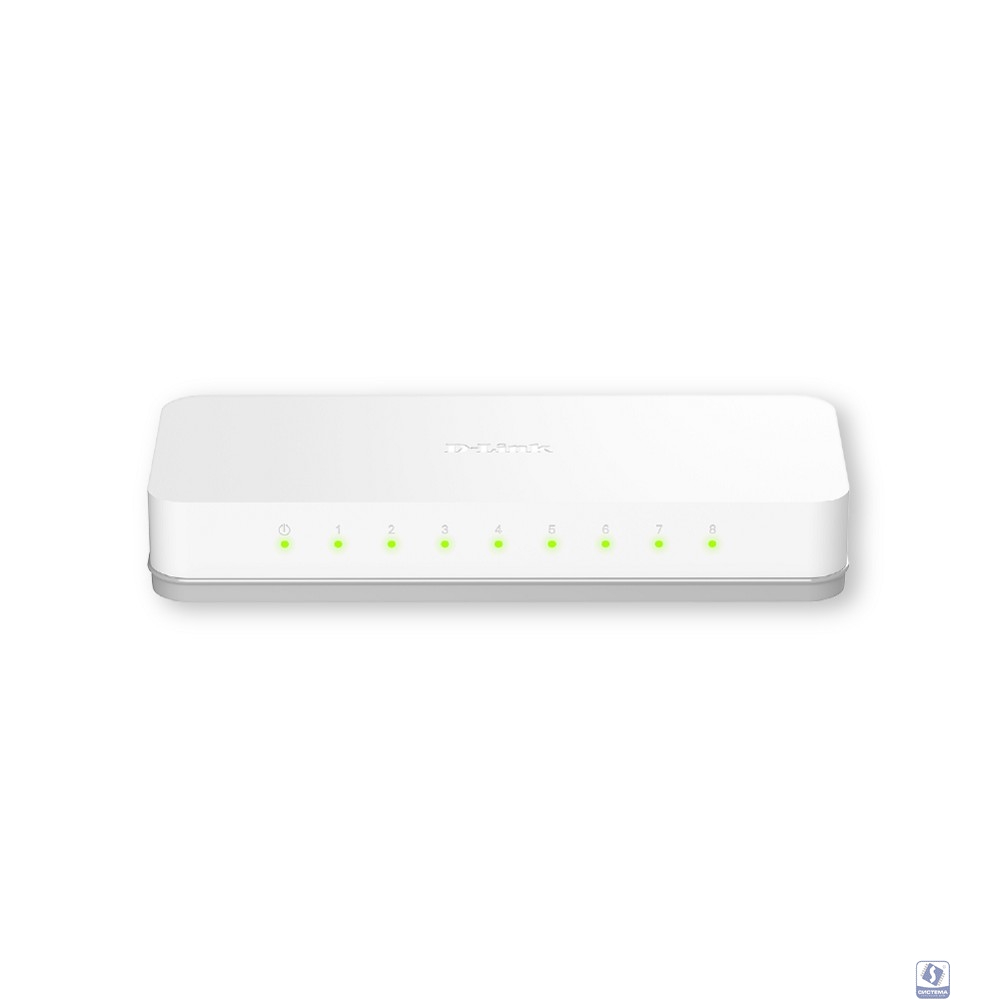 D-Link DES-1008C/B1A Неуправляемый коммутатор с 8 портами 10/100Base-TX