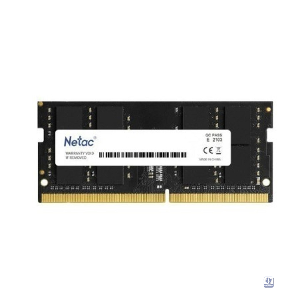 Netac  DDR5  SODIMM 16GB  Модуль памяти  Basic 4800MHz CL40 1.1V / NTBSD5N48SP-16