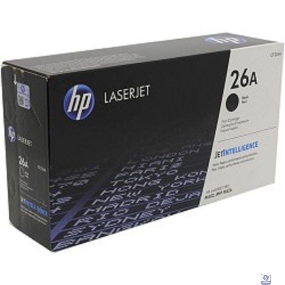 HP CF226A Картридж, Black 