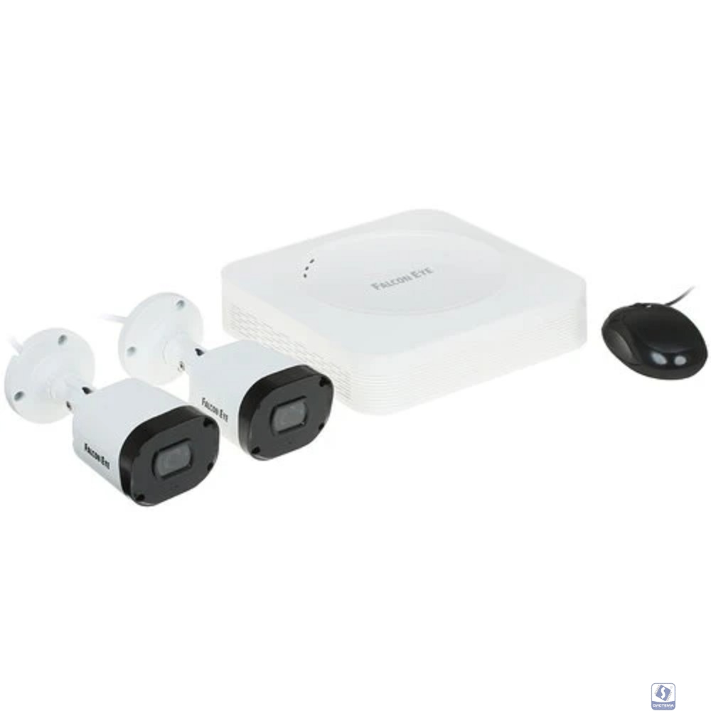 Falcon Eye FE-104MHD KIT Light SMART Комплект видеонаблюдения 4-х канальный гибридный 