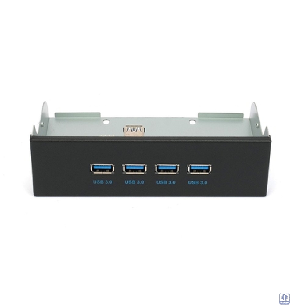 Gembird Планка USB 3.0 на переднюю панель 5.25", 4 порта USB (FP5.25-USB3-4A)