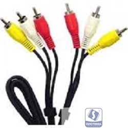 Rexant (17-0202) Шнур  3х3 RCA  1.5М 