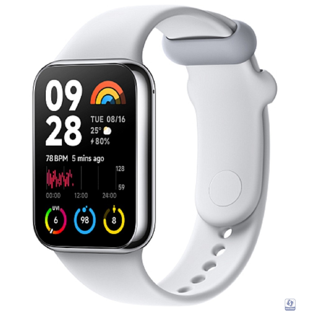 Фитнес-браслет Xiaomi Smart Band 8 Pro Light Grey / светло-серый [BHR8007GL]