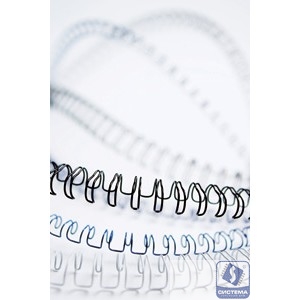 Fellowes Пружина металлическая FS-53265 (10 мм, черный, 100 шт.)