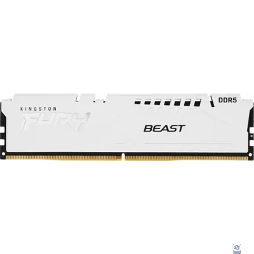 Kingston DDR5 DIMM 32GB 5600MT/s CL40 FURY Beast White XMP
