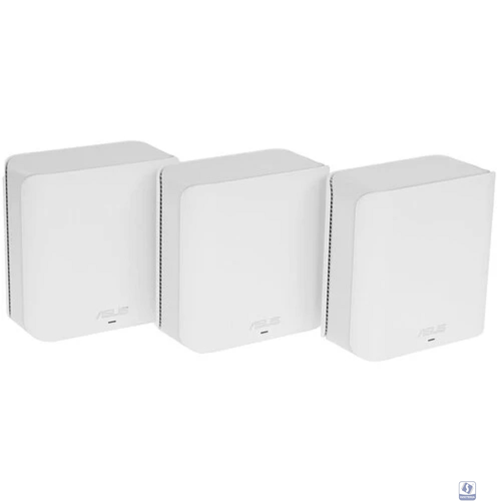 ASUS BD4 (W-3-PK) Беспроводной двухдиапазонный Mesh маршрутизатор (комплект 3 шт.) BE3600, Wi-Fi 7 (be)