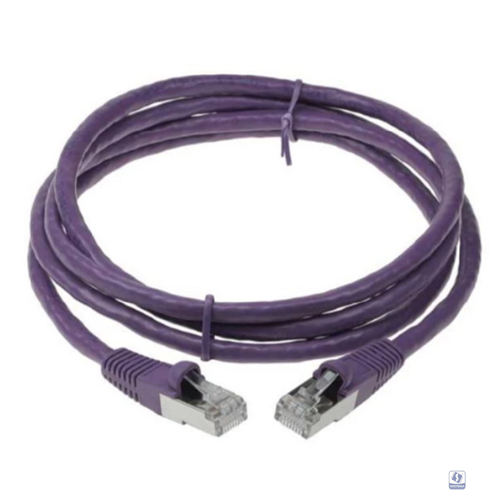 Кабель ACD Патч-корд ACD-LPS6AZ-20P |ACD-LPS6AZ-20P| Cat6a SSTP 26AWG 4Pair, CU, LSZH, Пурпурный, 2м