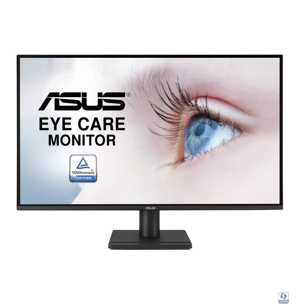 Монитор ASUS VA27AQ (27", 16:9, IPS, 1ms(MPRT), 2560x1440, 75Hz, 350cd, 1000:1, 178°/178°,  VGA/HDMI/DP, 2*2W, Black)(90LM06G1-B01171)