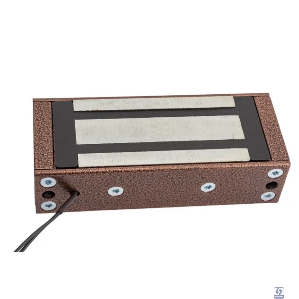 Tantos TS-ML300-RU2 (медный антик) Замок электромагнитный с отсеком для установки контроллера, 300 кг