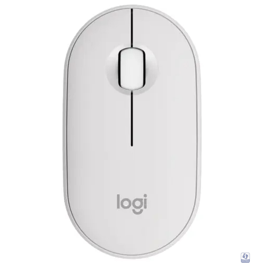 910-007013 Мышь  Logitech Wireless Mouse Pebble 2 M350S TONAL WHITE