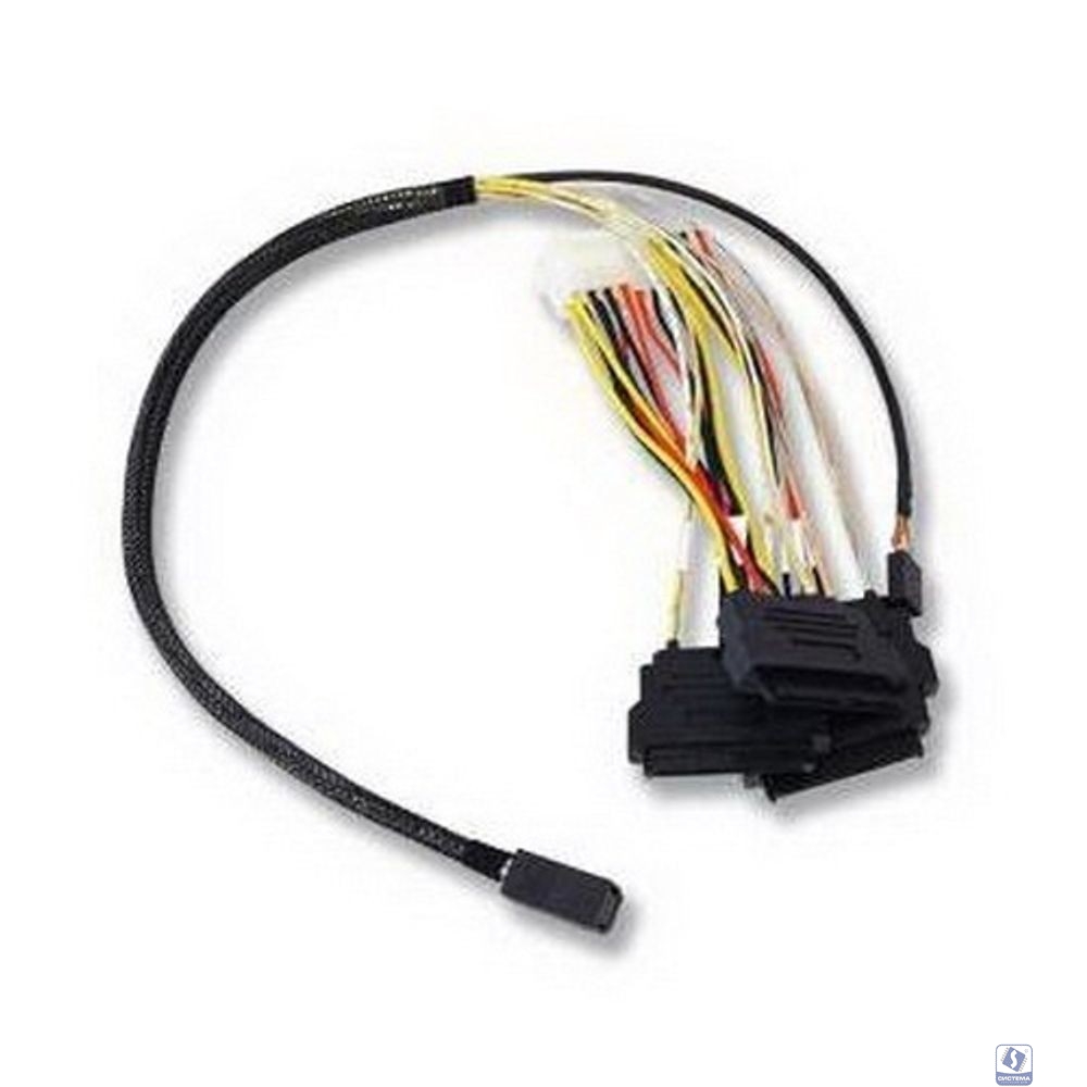 Кабель ACD-SFF8643-SAS8482SB-10M/ CBL-8643-848210, INT, SFF8643-to-4*SFF8482 ( HDmSAS -to- 4*SAS internal cable) 100cm (