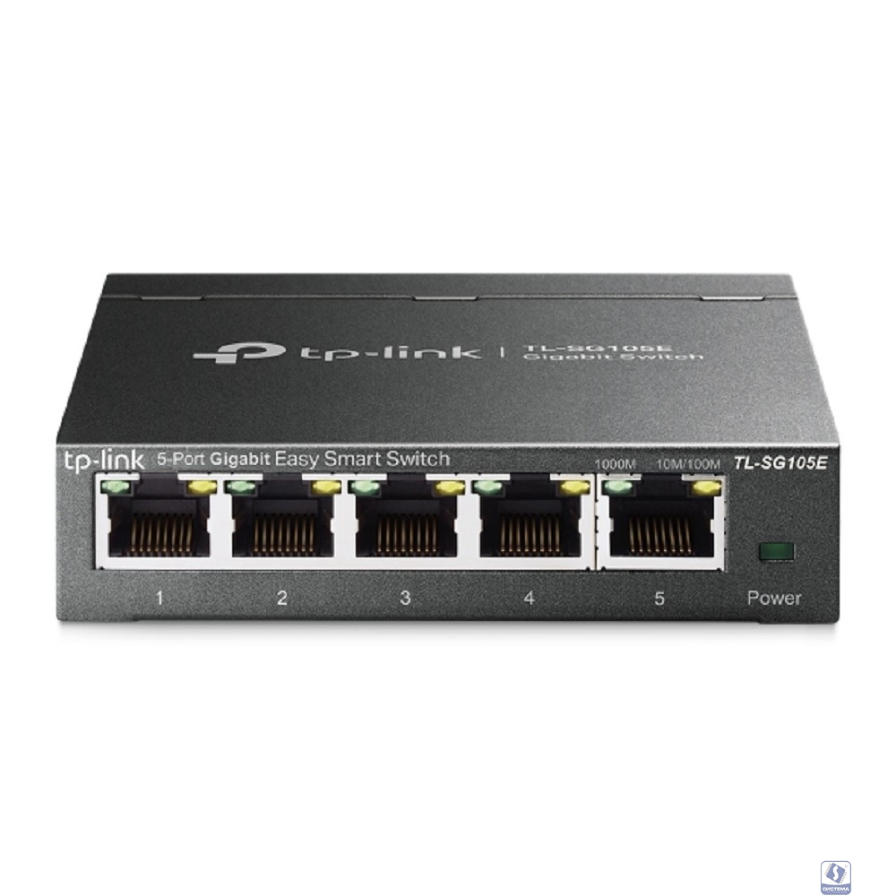 TP-Link TL-SG105E Коммутатор Easy Smart с 5 гигабитными портами