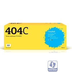 T2 CLT-C404S Картридж TC-S404C для Samsung Xpress SL-C430/C430W/C480/C480W/C480FW (1000стр.) голубой, с чипом
