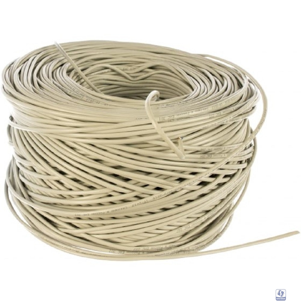 SkyNet Кабель Standart FTP indoor 2x2x0,48, медный, FLUKE TEST, кат.5e, однож., 305 м, box, серый [CSS-FTP-2-CU]