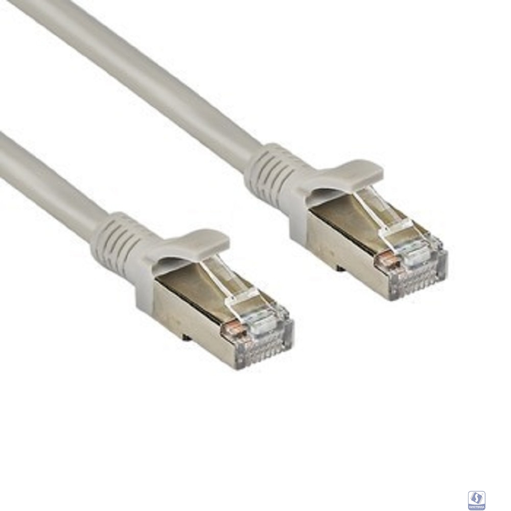 Exegate EX282000RUS Патч-корд медный FTP-RJ45-RJ45-C5e-CU-5M-GY, FTP, cat.5e, 5м, серый