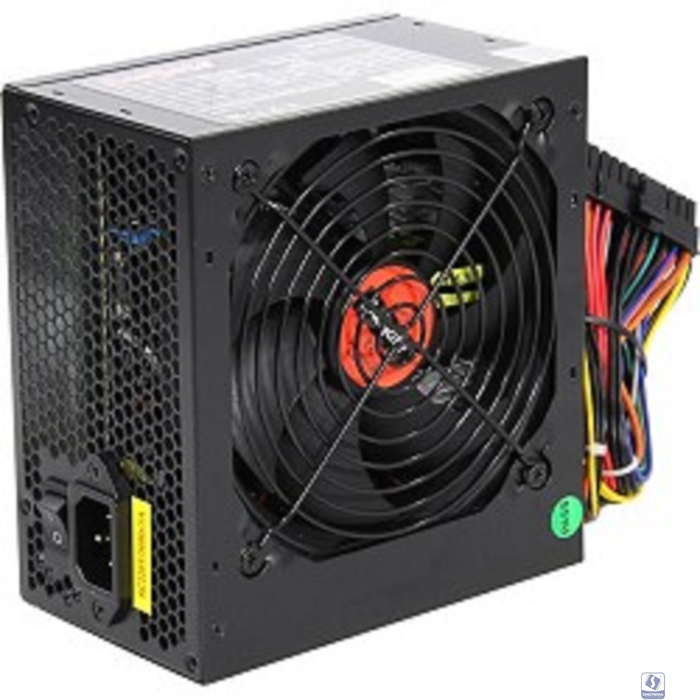 Exegate EX259609RUS Блок питания 700W Exegate XP700, ATX, black, 12cm fan, 24p+(4+4)p, 6/8p PCI-E, 4*SATA, 2*IDE, FDD