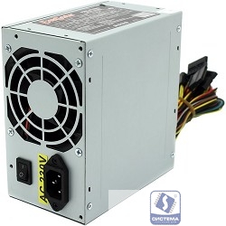 Exegate EX219182RUS / 251753 Блок питания 350W ATX-AB350 OEM,  8cm fan, 24+4pin, 2*SATA, 2*IDE