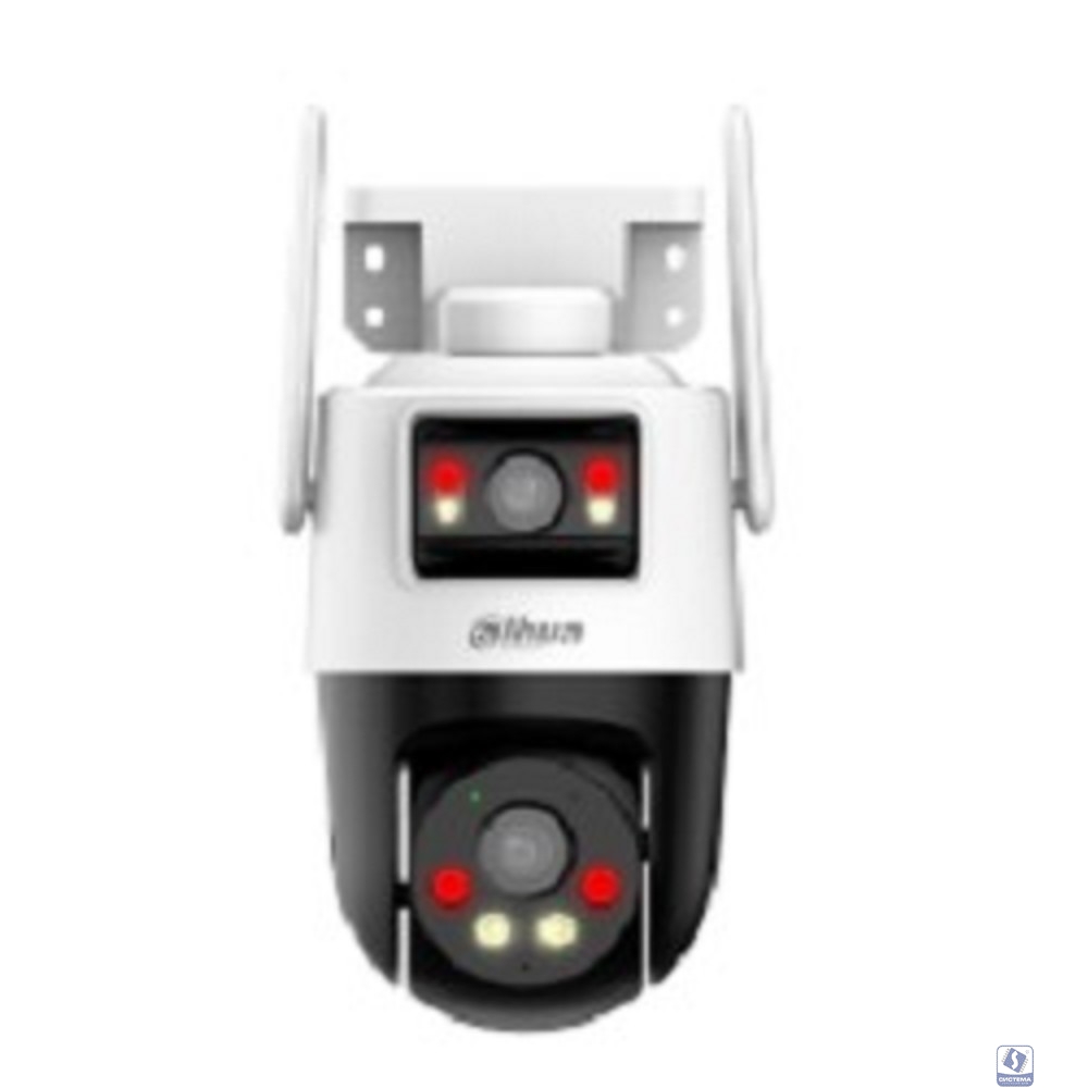 DAHUA DH-SD-P3D-3F-PV-4G-EAU-0400B 3mp+3mp Мини-PT IP-видеокамера с панорамным модулем с Wi-Fi и 4G 1/2.8" 3Мп CMOS ИК 30м Led 30м (фиксированный модуль) 1/2.8" 3Мп CMOS ИК 30м Led 30м (PT-модуль)