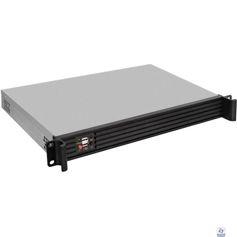 Exegate EX264264RUS Серверный корпус Exegate Pro 1U250-01 <RM 19",  высота 1U, глубина 250, без БП, USB>