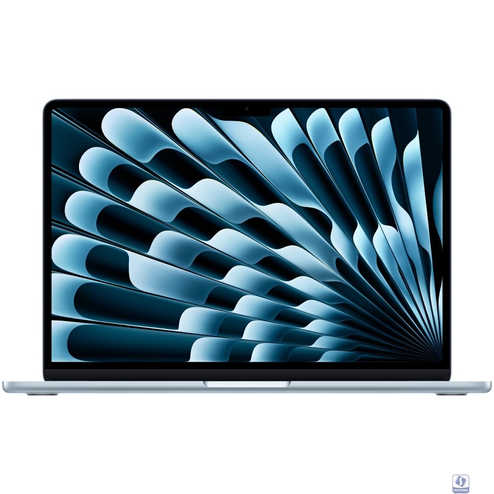 Apple MacBook Air 13-inch 2025 [MC6T4HN/A] (КЛАВ.РУС.ГРАВ.) Sky Blue 13.6" Liquid Retina  (A3240)