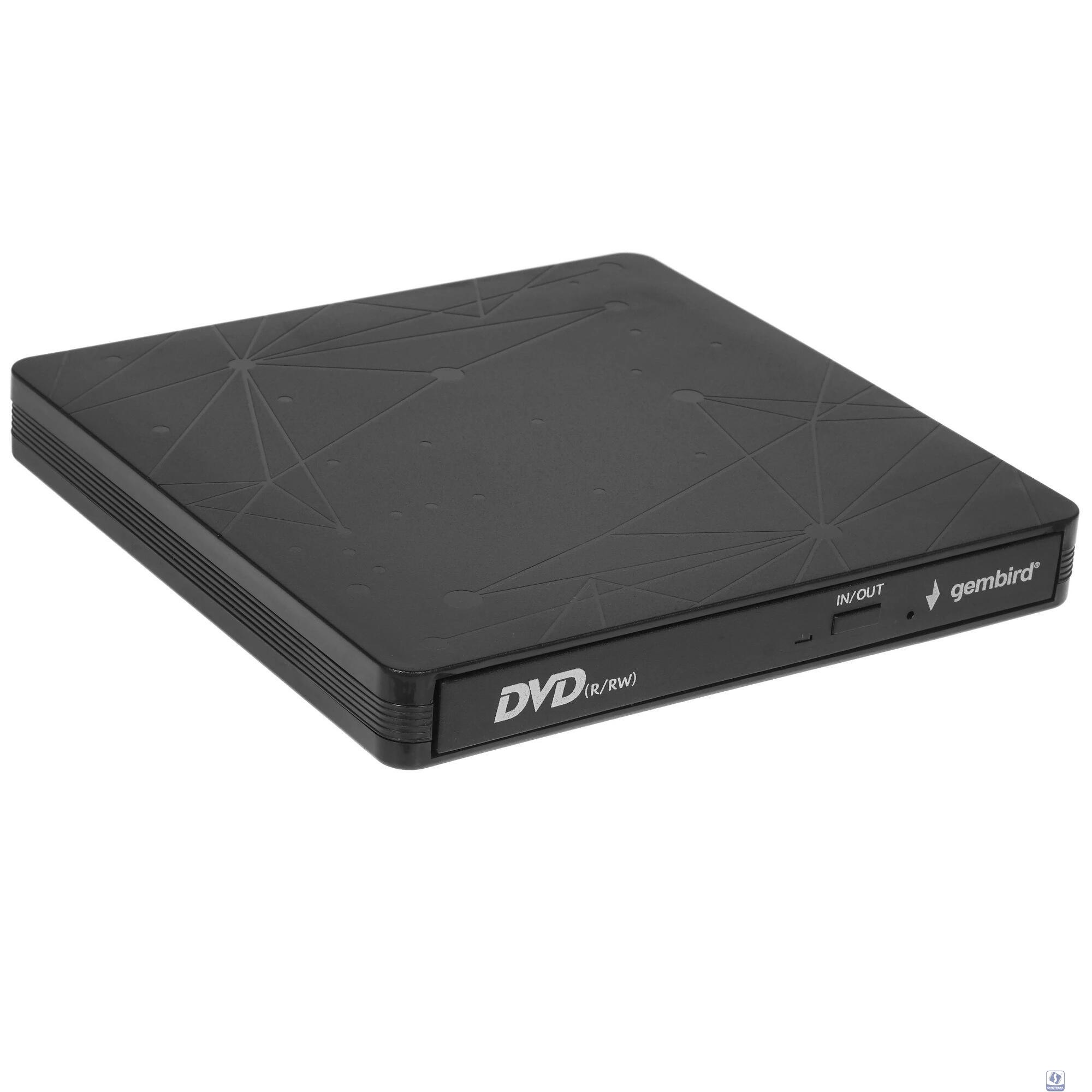 USB 3.0 Gembird DVD-USB-03 пластик, черный